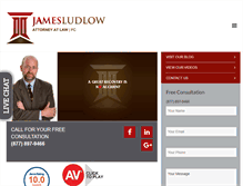 Tablet Screenshot of jamesludlowatty.com